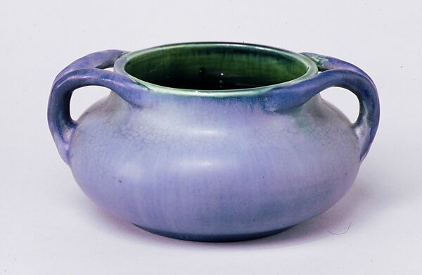 Bowl, William P. Jervis (American (born England), Stoke-on-Trent 1851–1925 Sparta, New Jersey), Earthenware, American