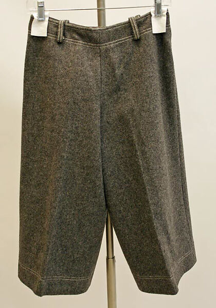 Shorts, Anne Klein (American, Brooklyn, New York 1923–1974 New York), wool, American