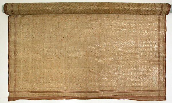 Gul Bahar Dhakai Sari, cotton, gold, silver, Bangladesh, Dhaka 