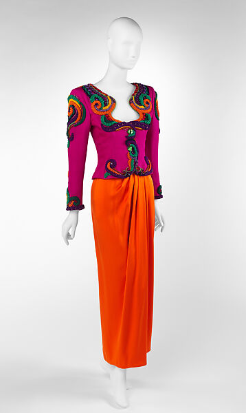 Evening ensemble, Yves Saint Laurent (French, founded 1961), [no medium available], French