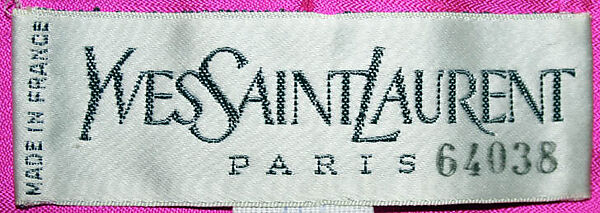 Evening ensemble, Yves Saint Laurent (French, founded 1961), [no medium available], French