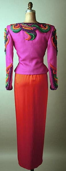 Evening ensemble, Yves Saint Laurent (French, founded 1961), [no medium available], French