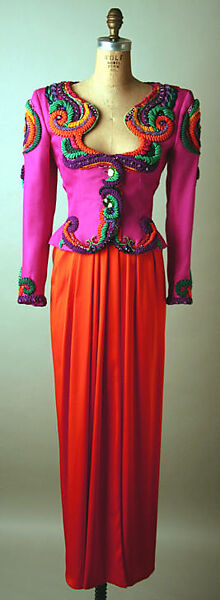 Evening ensemble, Yves Saint Laurent (French, founded 1961), [no medium available], French