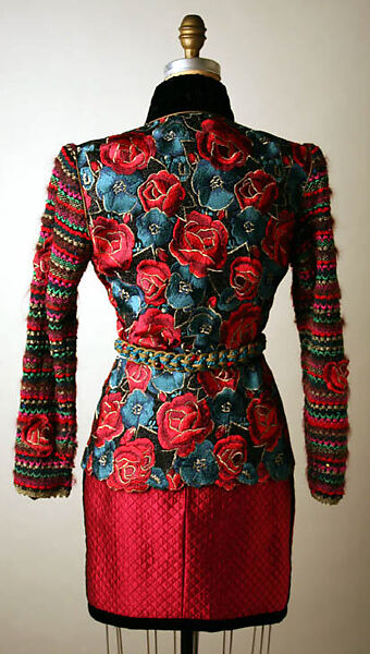 Evening suit, Attributed to Yves Saint Laurent (French (born Algeria) Oran 1936–2008 Paris), [no medium available], French