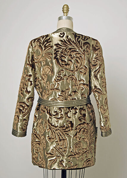 Evening ensemble, Valentino S.p.A. (Italian, founded 1959), Lurex, silk, Italian