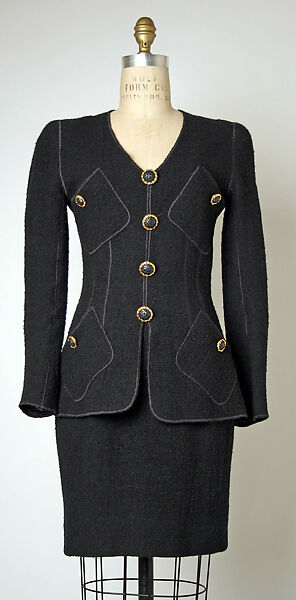 Suit, House of Chanel (French, founded 1910), wool, French 