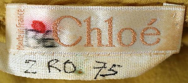 Evening ensemble, Chloé (French, founded 1952), wool, French