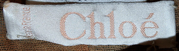 Evening dress, Chloé (French, founded 1952), silk, French