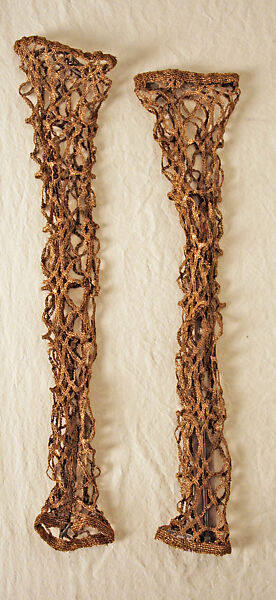 Evening ensemble, Chloé (French, founded 1952), metal, beads, French