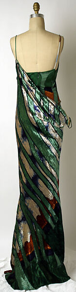 Evening ensemble, Chloé (French, founded 1952), synthetic fiber, French