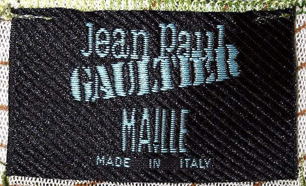 Bodysuit, Jean Paul Gaultier (French, born 1952), cotton, French