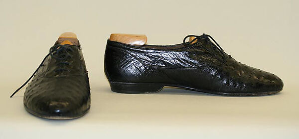 Shoes, André Bellini (Italian), leather, Italian 