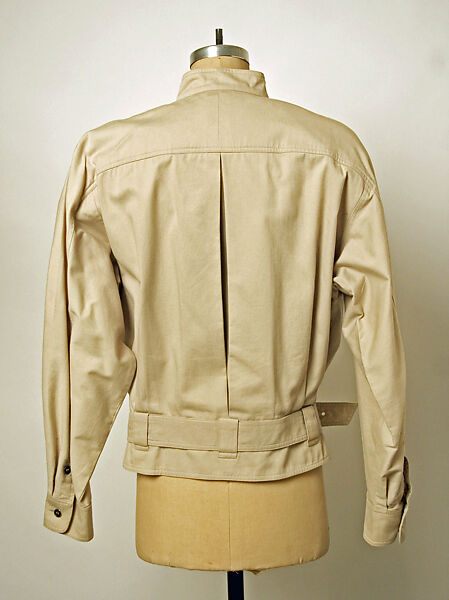 Jacket, Byblos (Italian, founded 1983), cotton, Italian