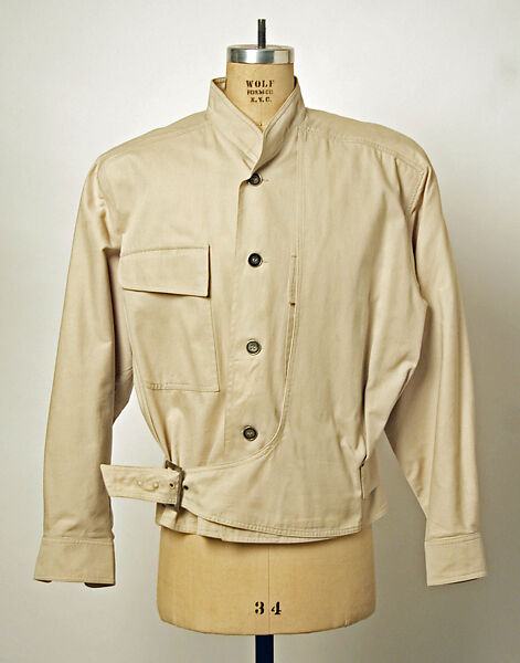 Jacket, Byblos (Italian, founded 1983), cotton, Italian 