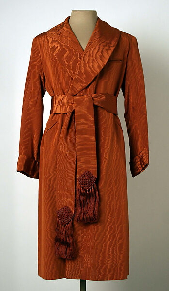 Robe, Turnbull &amp; Asser (British, founded 1885), silk, British 