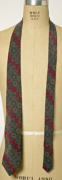 Ensemble, Giorgio Armani (Italian, founded 1974), (a, b) wool; (c) cotton; (d) silk; (e, f) synthetic fiber, European