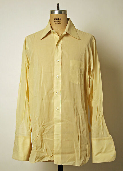 Suit, Giorgio Armani (Italian, founded 1974), (a, b) wool; (c) cotton; (d–f) silk, European