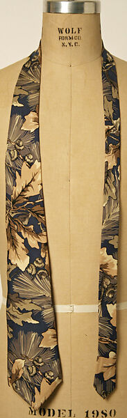 Suit, Giorgio Armani (Italian, founded 1974), (a, b) wool; (c) cotton; (d–f) silk, European