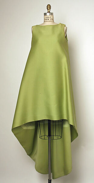 Balenciaga evening best sale dress green