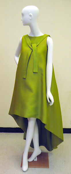 Evening dress, House of Balenciaga (French, founded 1937), silk, French