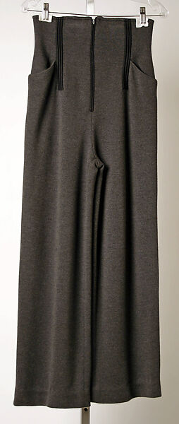 Trousers, Gianfranco Ferré (Italian, 1944–2007), wool, Italian 