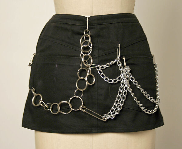 Skirt, Stephen Sprouse (American, 1953–2004), cotton, American