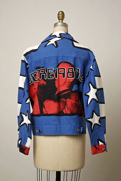 Jacket, Stephen Sprouse (American, 1953–2004), cotton, American