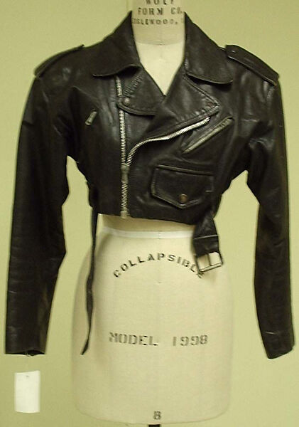 Jacket, Jean Paul Gaultier (French, born 1952), leather, French 