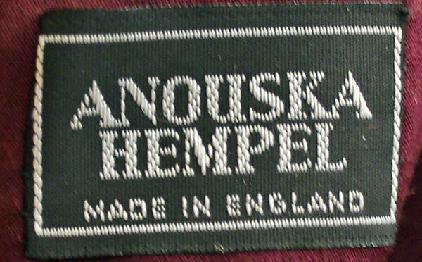 Evening ensemble, Anouska Hempel (British), silk, British