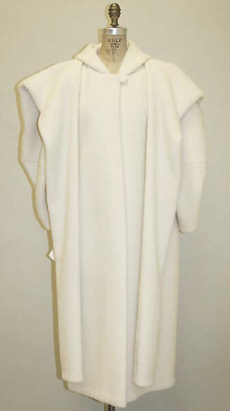 Coat, Gabriele Knecht (American, born Germany, 1938), wool, American 