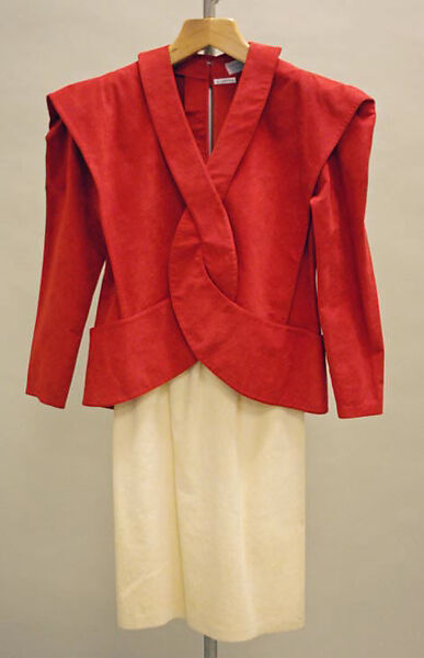 Suit, Gabriele Knecht (American, born Germany, 1938), Ultrasuede, American 