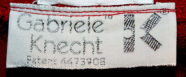 Dress, Gabriele Knecht (American, born Germany, 1938), wool, American