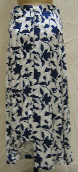 Ensemble, Yohji Yamamoto (Japanese, born Tokyo, 1943), rayon, Japanese