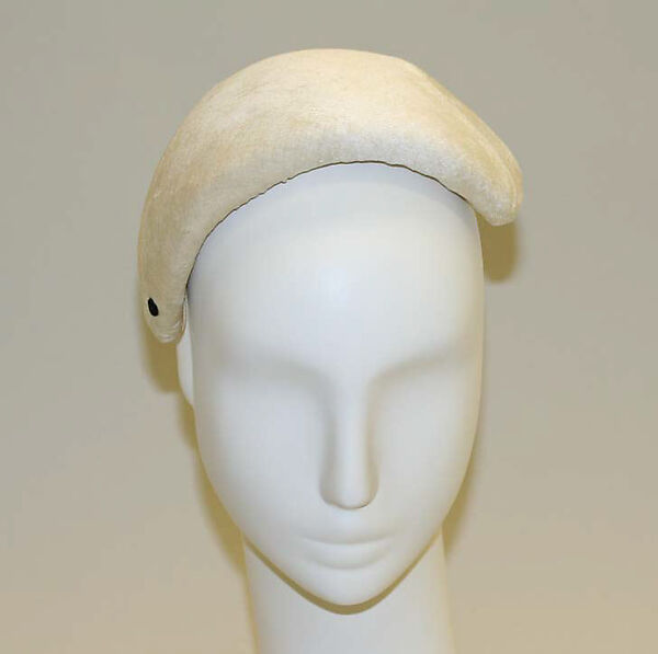 Hat, Mr. John, Inc. (American, 1948–1970), silk, American 