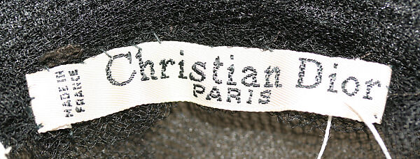 Hat, House of Dior (French, founded 1946), tulle, French