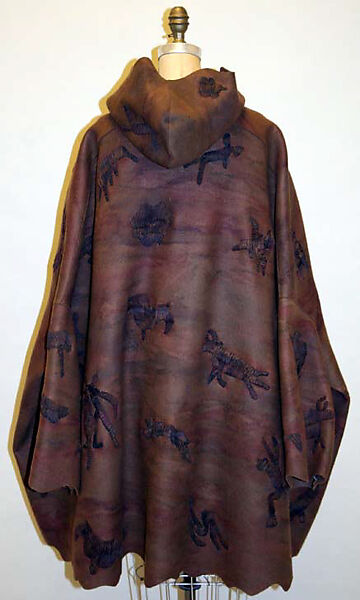 Opera coat, Romeo Gigli (Italian, born 1949), wool, Italian