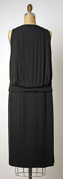 Dress, House of Chanel (French, founded 1910), silk, French