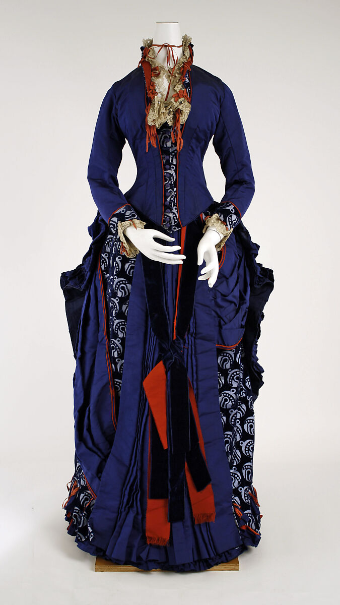 Dress, Darlington, Runk &amp; Co. (American), silk, American