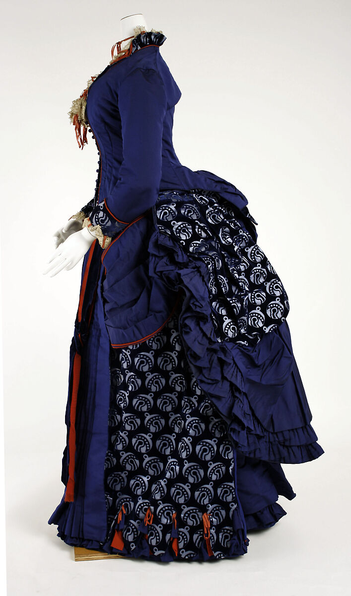 Dress, Darlington, Runk &amp; Co. (American), silk, American