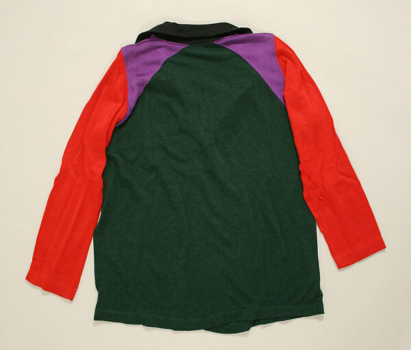 Shirt, synthetic fiber, British