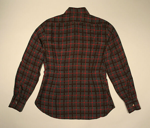 Shirt, silk, American