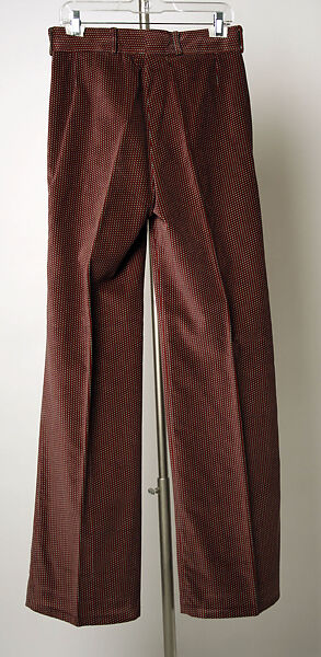 Trousers, cotton, American