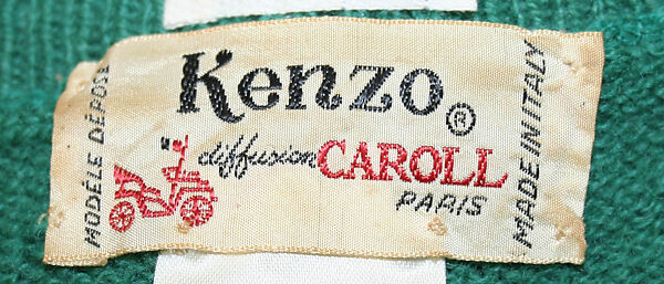Sweater, Kenzo (French, founded 1970), wool, French