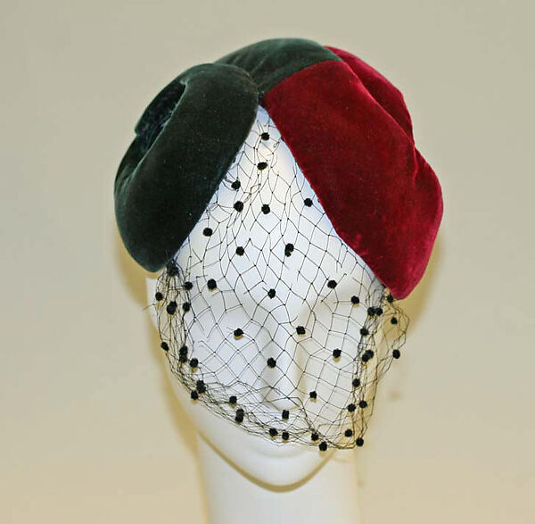 Hat, Mme. Raymonde (French), silk, French 