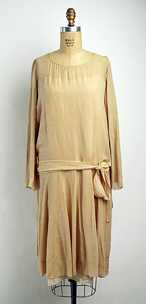 Dress, House of Chanel (French, founded 1910), silk, French 