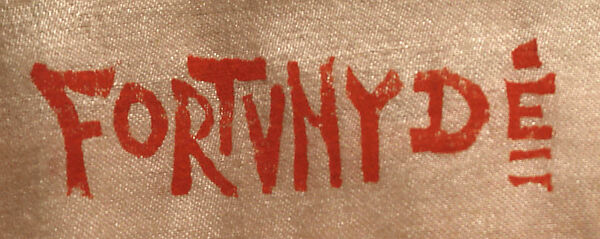 "Delphos", Fortuny (Italian, founded 1906), silk, glass, Italian