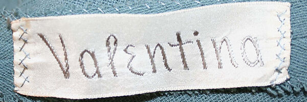 Dinner dress, Valentina (American, born Kyiv 1899–1989), wool, American