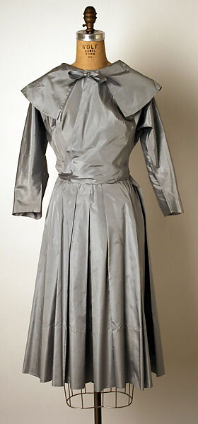 Dinner dress, Valentina (American, born Kyiv 1899–1989), silk, American 