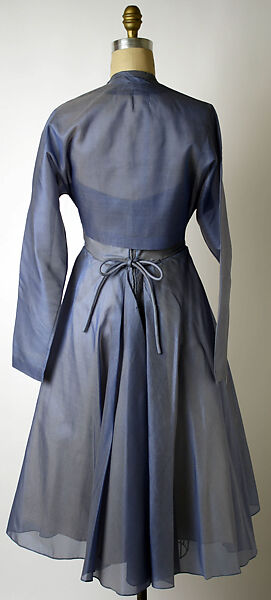 Dinner dress, Valentina (American, born Kyiv 1899–1989), silk, American