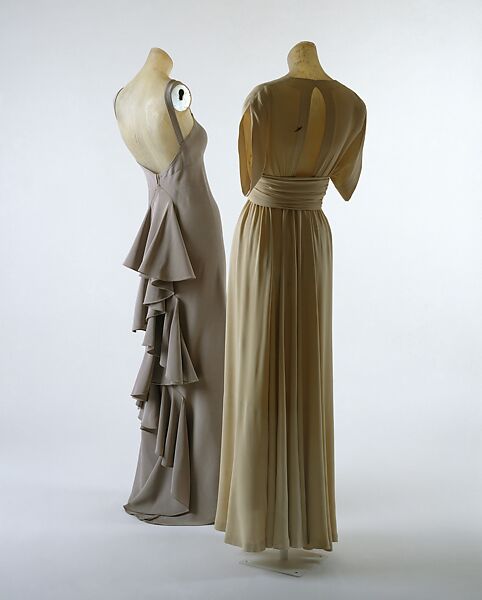 Evening dress, Valentina (American, born Kyiv 1899–1989), silk, American 